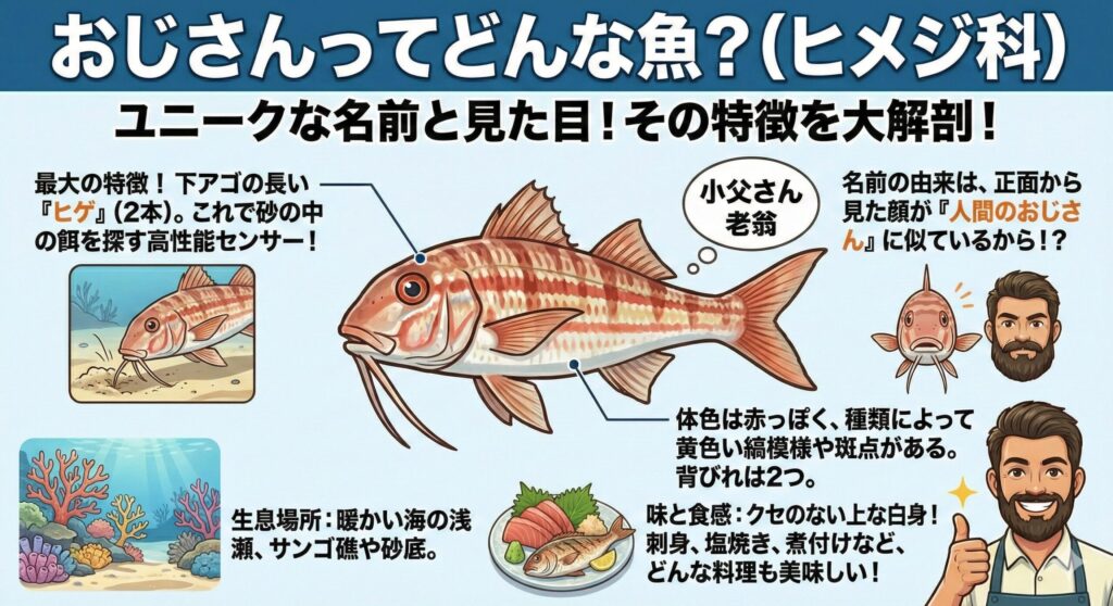 おじさんってどんな魚？