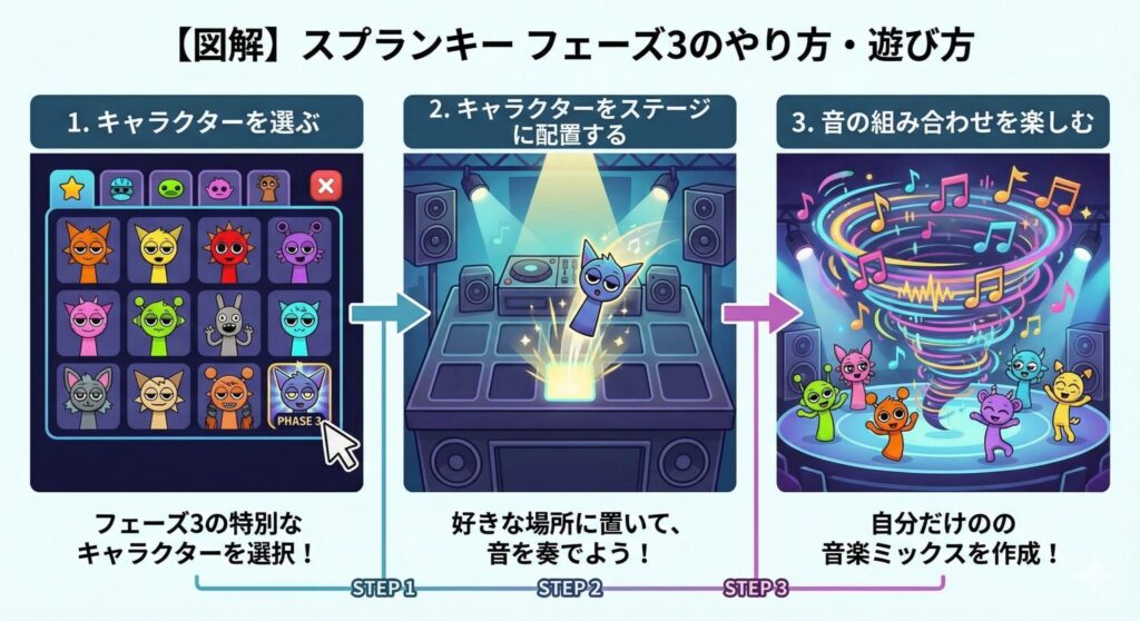 【図解】スプランキー フェーズ3のやり方・遊び方