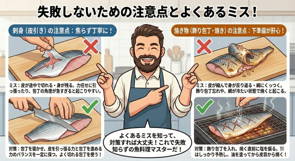 失敗しないための注意点とよくあるミス