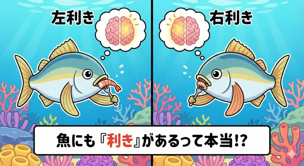 魚にも「利き」がある
