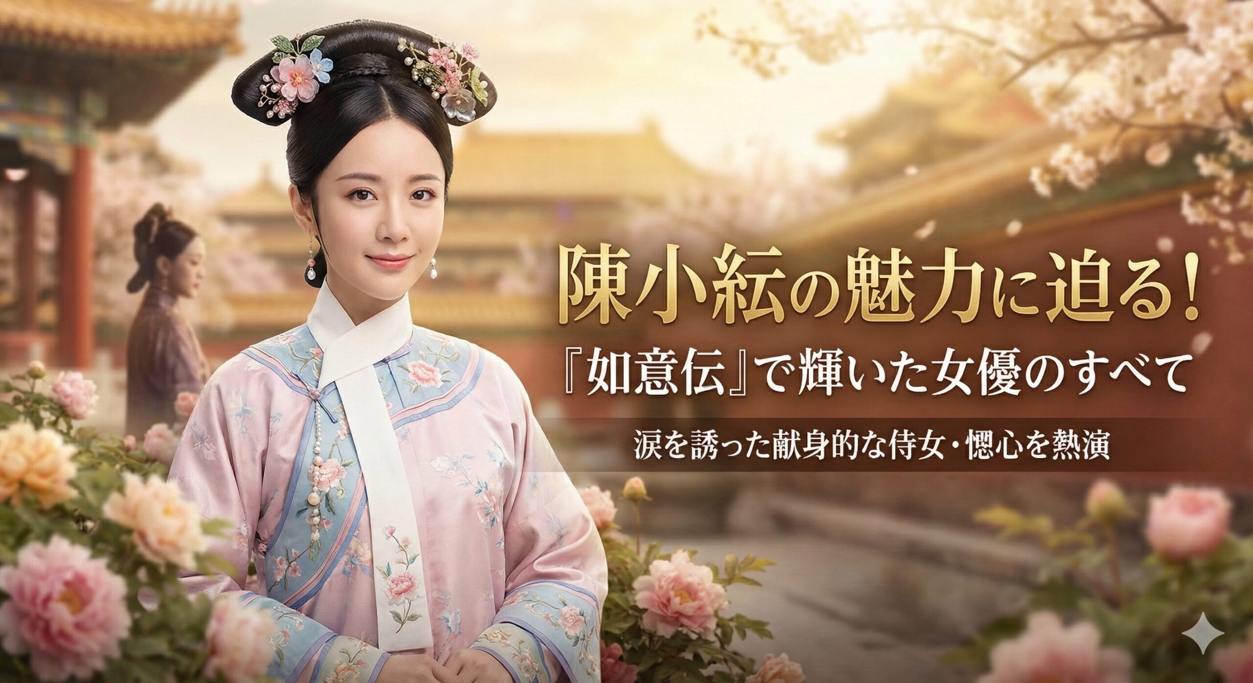 チェン・シャオユン（陳小紜）の魅力に迫る！『如意伝』で輝いた女優のすべて